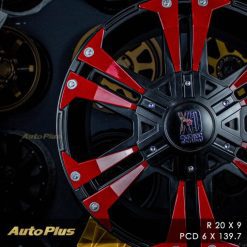 AUTOPLUS KMC MONSTER II RED INSERT (4)