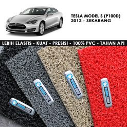 KARPET MOBIL TESLA MODEL S (P100D) 2012-UP SPORTY, BAGASI ONLY