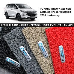 KARPET MOBIL TOYOTA INNOVA ALL NEW (AN140) TIPE Q, VENTURER 2015-UP SPORTY, BAGASI ONLY