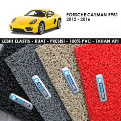 KARPET MOBIL PORSCHE CAYMAN R (981) 2012-2016 SPORTY, BAGASI ONLY