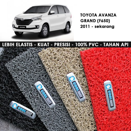 KARPET MOBIL TOYOTA AVANZA GRAND (F650) 2011-2021 SPORTY, BAGASI ONLY
