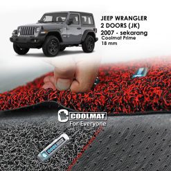 KARPET MOBIL JEEP WRANGLER 2 DOORS (JK) 2007-UP