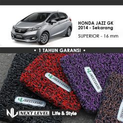 KARPET MOBIL HONDA JAZZ (GK) 2014-UP SUPERIOR, BAGASI ONLY