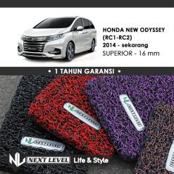 KARPET MOBIL HONDA NEW ODYSSEY (RC1-RC2) 2014-UP SUPERIOR, BAGASI ONLY