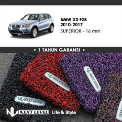 KARPET MOBIL BMW X3 (F25) 2010-2017 SUPERIOR, BAGASI ONLY