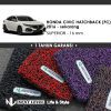 KARPET MOBIL HONDA CIVIC HATCHBACK (FC) 2016-UP SUPERIOR, KABIN ONLY