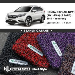 KARPET MOBIL HONDA CRV (ALL NEW) (RW1-RW6) (3 BARIS ) 2017-UP SUPERIOR, BAGASI ONLY
