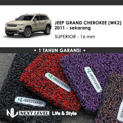 KARPET MOBIL JEEP GRAND CHEROKEE (WK2) 2011-UP SUPERIOR, BAGASI ONLY