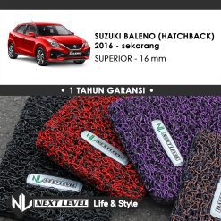 KARPET MOBIL SUZUKI BALENO (HATCHBACK) 2016-UP SUPERIOR, BAGASI ONLY