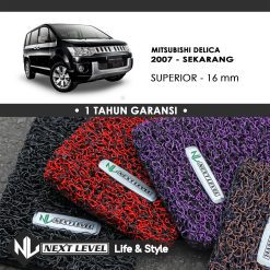 KARPET MOBIL MITSUBISHI DELICA 2007-UP SUPERIOR, FULLSET