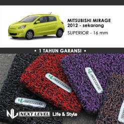 KARPET MOBIL MITSUBISHI MIRAGE 2012-UP SUPERIOR, BAGASI ONLY