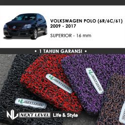 KARPET MOBIL VOLKSWAGEN POLO (6R,6C,61) 2009-2017 SUPERIOR, BAGASI ONLY