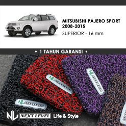 KARPET MOBIL MITSUBISHI PAJERO SPORT 2008-2015 SUPERIOR, BAGASI ONLY