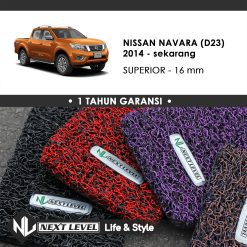 KARPET MOBIL NISSAN NAVARA (D23) 2014-UP SUPERIOR, BAGASI ONLY