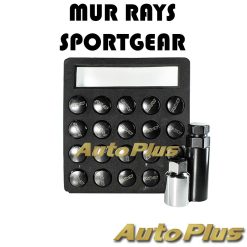 MUR RAYS MOTOR SPORT GEAR 1,25 HYPER BLACK