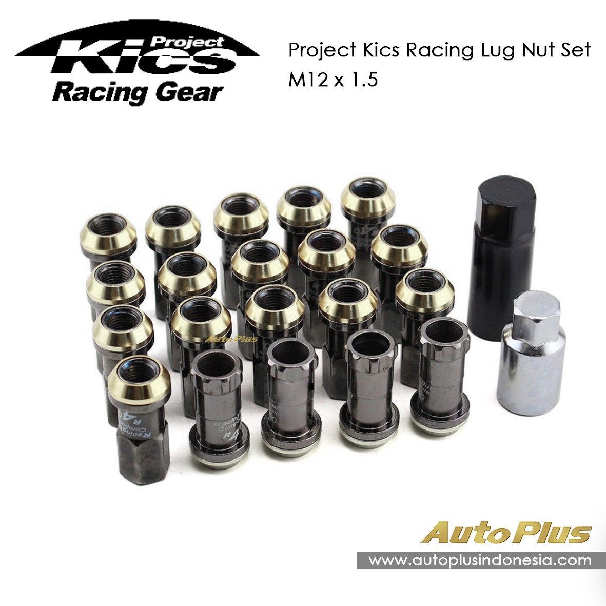Project Kics Racing Lug Nut Set – M12x1.5 R40 Mur Lug Nut Project Kics Racing Lug Nut Set – M12x1.5 R40 Mur Lug Nut