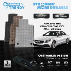 KARPET MOBIL MERCEDES-BENZ C 200 / C 250 / C 300 (W205) 2014-UP TRENDY KARPET MOBIL MERCEDES-BENZ C 200 / C 250 / C 300 (W205) 2014-UP TRENDY