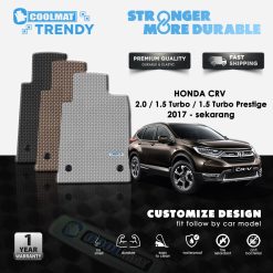 KARPET MOBIL HONDA CRV (ALL NEW) RW1-RW6 (3 BARIS) 2017-UP TRENDY