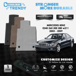KARPET MOBIL MERCEDES-BENZ E 240 / E 260 / E 200 / E 280 / E 320 (W211) 2003-2009 TRENDY KARPET MOBIL MERCEDES-BENZ E 240 / E 260 / E 200 / E 280 / E 320 (W211) 2003-2009 TRENDY