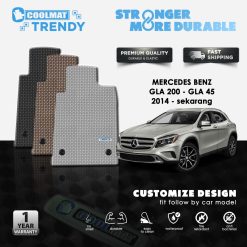 KARPET MOBIL MERCEDES-BENZ GLA 200 SPORT / GLA 45 2014-UP TRENDY KARPET MOBIL MERCEDES-BENZ GLA 200 SPORT / GLA 45 2014-UP TRENDY