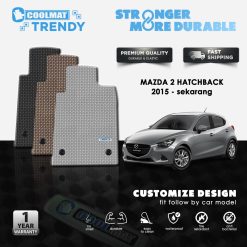 KARPET MOBIL MAZDA 2 ALL NEW (HATCHBACK) (DJ) 2015-UP TRENDY KARPET MOBIL MAZDA 2 ALL NEW (HATCHBACK) (DJ) 2015-UP TRENDY