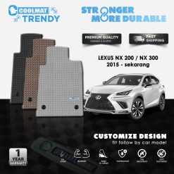 KARPET MOBIL LEXUS NX 200 / NX 300 (AZ10) 2015-UP TRENDY