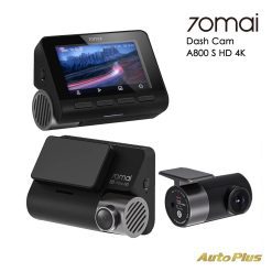 Dash Cam 70mai A800s Set (Kamera Depan 2160P + Belakang 1080P)