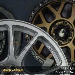 VELG KONIG FREEFORM RING 18 matte silver (1)