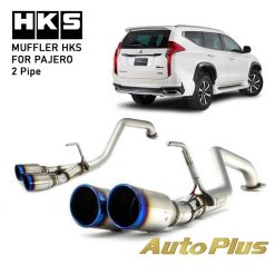 Knalpot HKS Legamax PAJERO 2 pipe - TITAN , KNALPOT / MUFFLER PAJERO