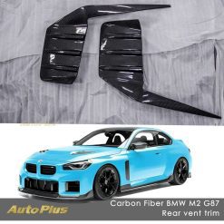 AUTOPLUS WET CARBON REAR VENT TRIM RIGHT & LEFT BMW M2 G87
