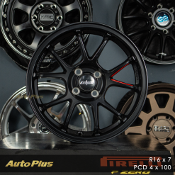 VELG LENSO 95G RING 16 PCD 4×100 Satin Black LENSO 95G R16(1)