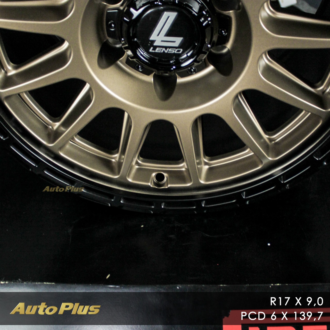 VELG LENSO MX DINERO RING 17 PCD 6×139,7 Matte Bronze / Satin Black Lip WhatsApp Image 2025 11 25 at 16 48 37