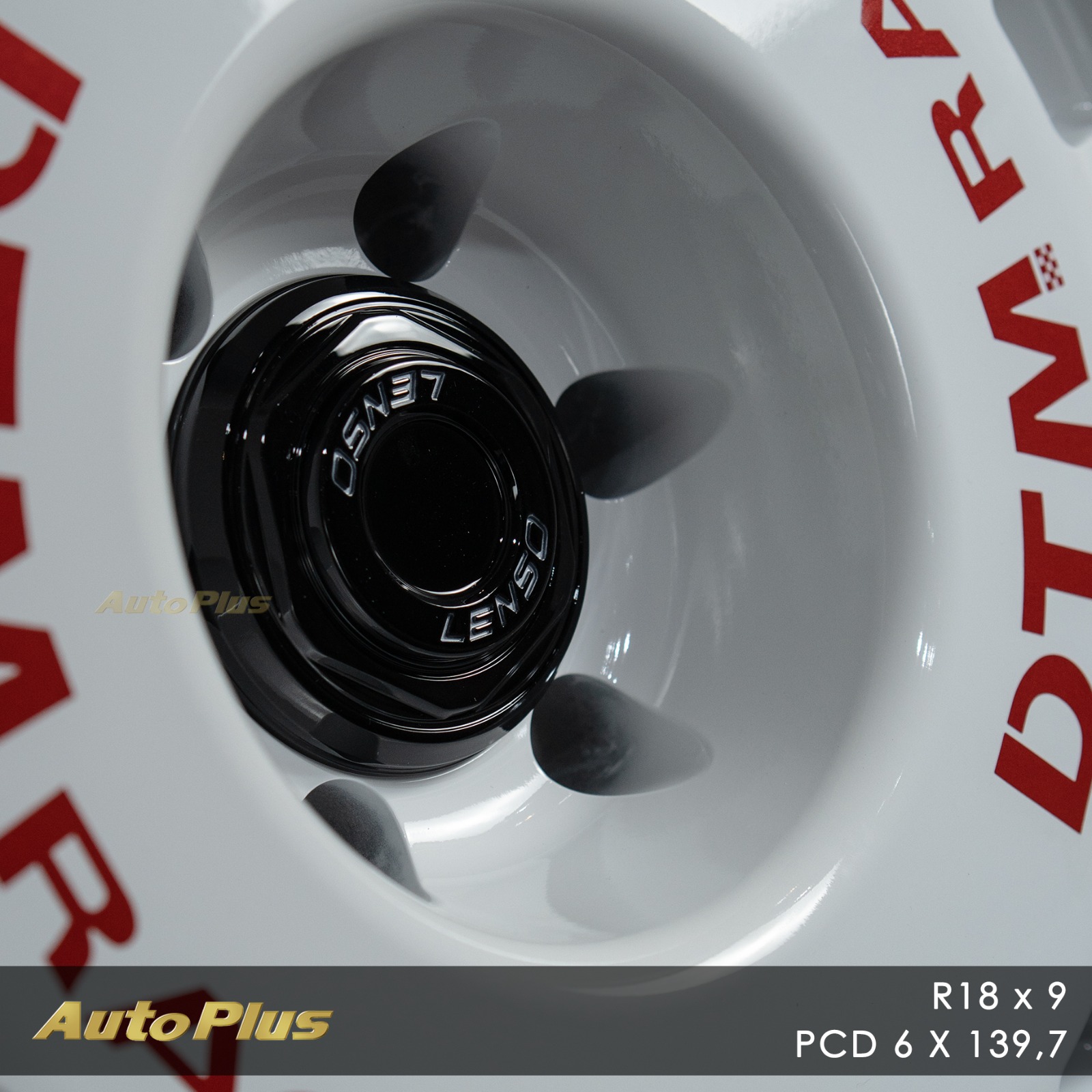 VELG LENSO DTM RING 18 PCD 6×139,7 White VELG LENSO DTM RING 18 WHITE (3)