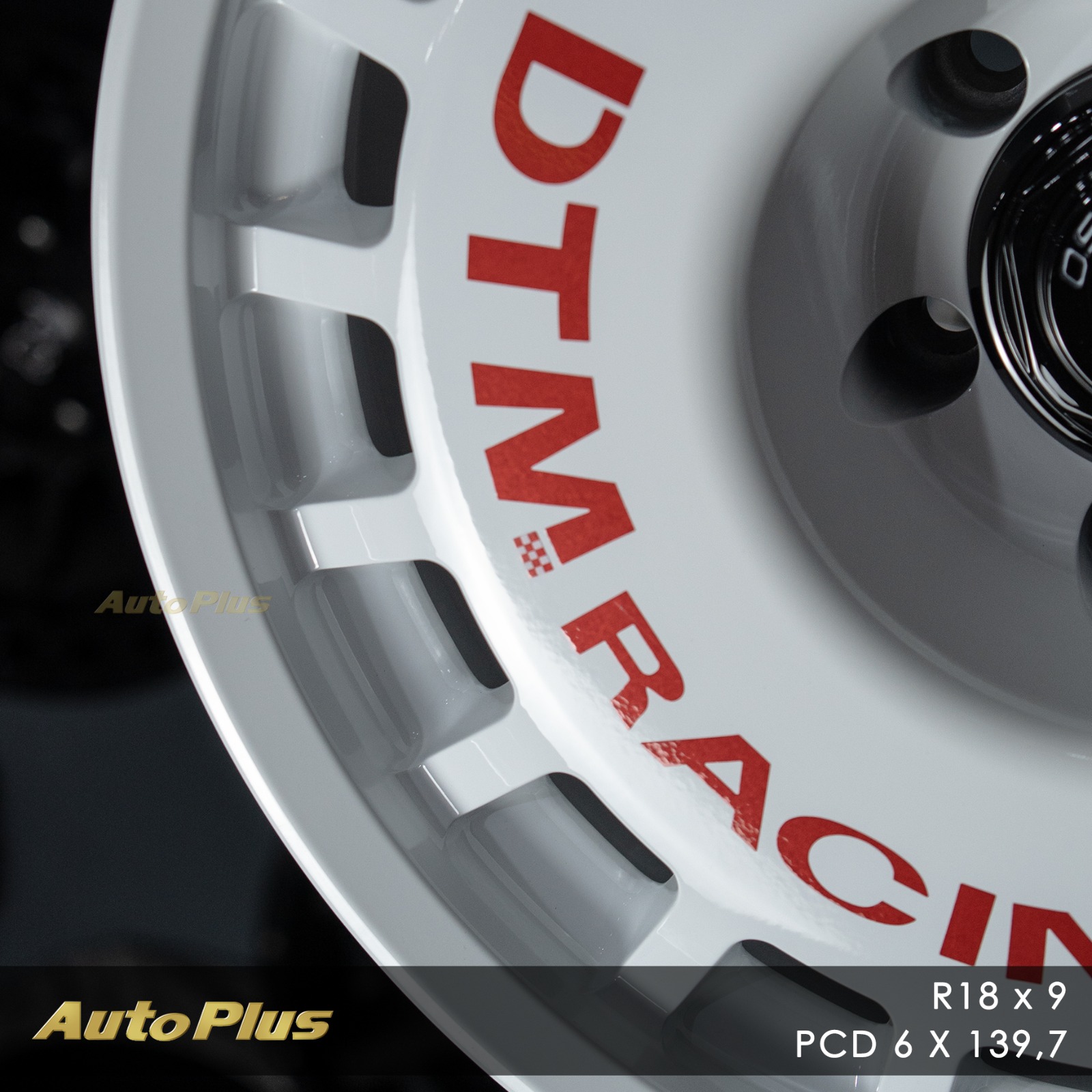 VELG LENSO DTM RING 18 PCD 6×139,7 White VELG LENSO DTM RING 18 WHITE (4)