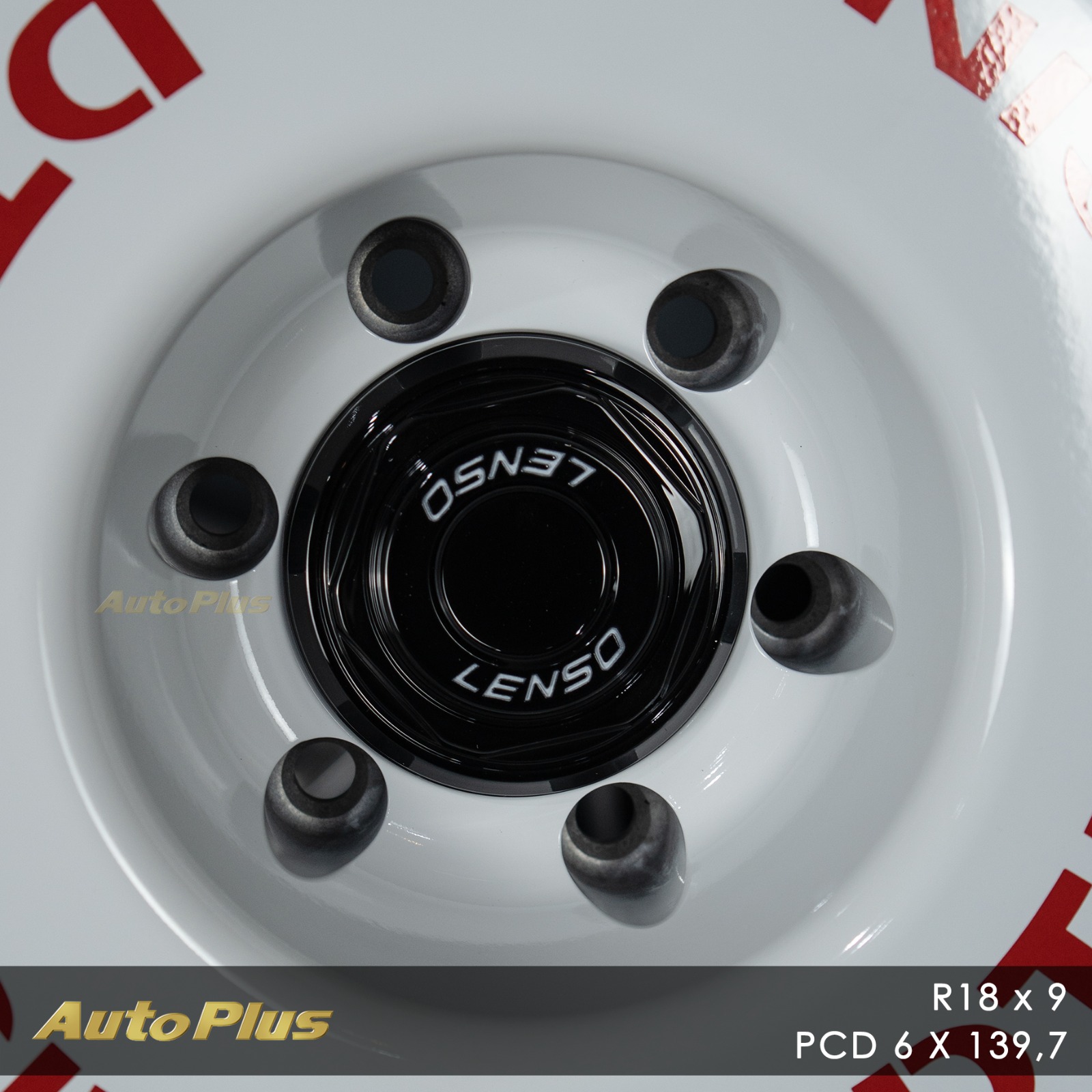 VELG LENSO DTM RING 18 PCD 6×139,7 White VELG LENSO DTM RING 18 WHITE (5)