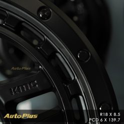 VELG KMC KM540 RECON RING 18 SATIN BLACK (2)