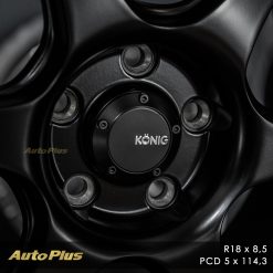 VELG KONIG HEXAFORM RING 18 MATTE BLACK (2)