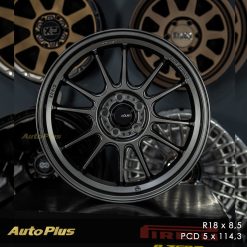 VELG KONIG HYPERGRAM RING 18 MATTE GREY (1)