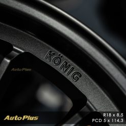 VELG KONIG HYPERGRAM RING 18 MATTE GREY (2)