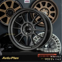 VELG KONIG HYPERGRAM RING 18 MATTE GREY (6)