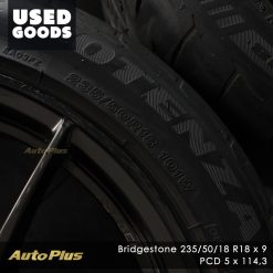 VELG BAN VOLK RAYS RING 18 + BAN BRIDGESTONE POTENZA 235 50 R18 (4)