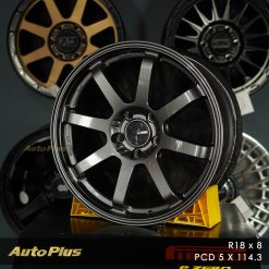 VELG ENKEI VANQUISH RING 18 GLOSS GUNMETAL (2)