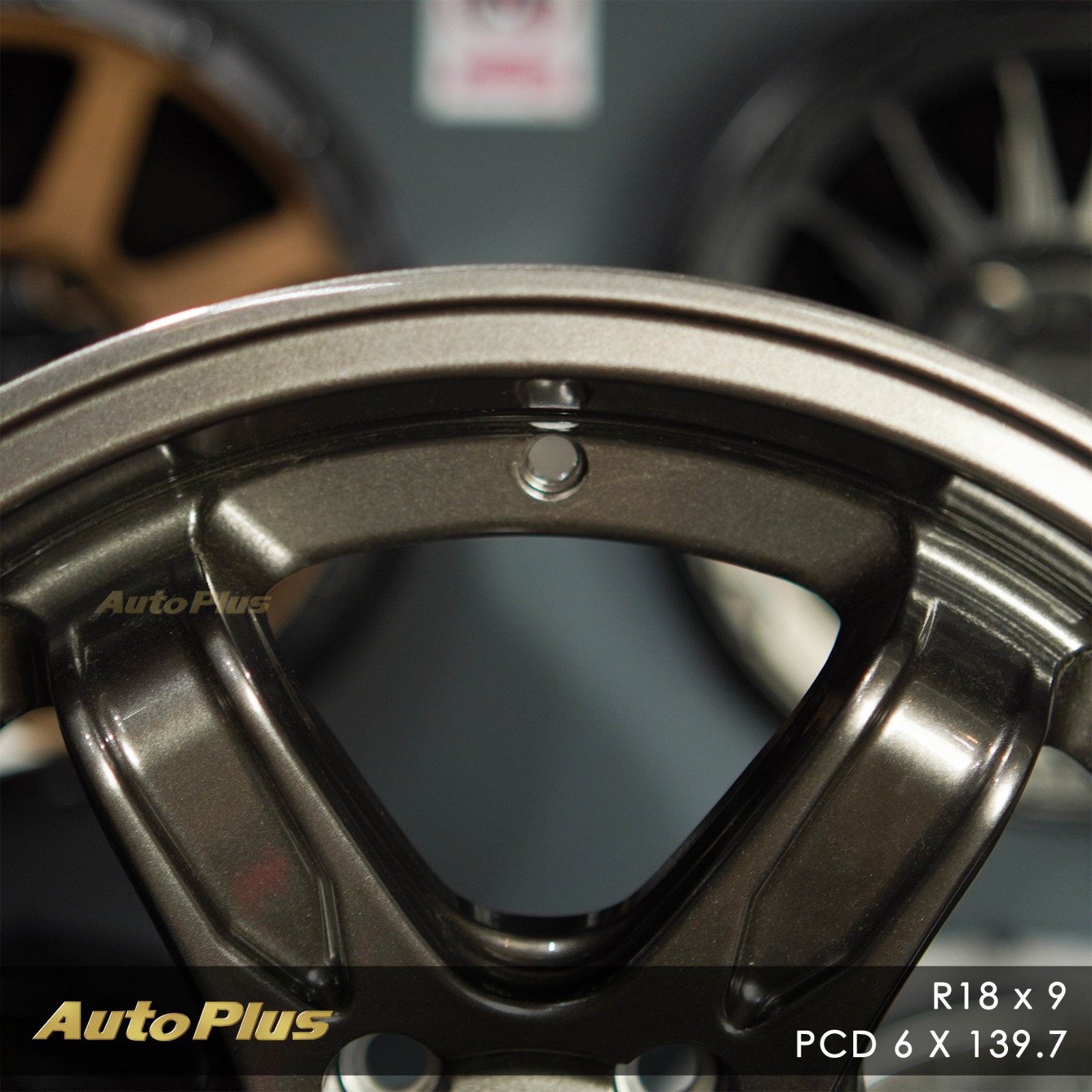VELG ENKEI XC03 RING 18 PCD 6×139,7 Gloss Gunmetal VELG ENKEI XC03 RING 18 GLOSS GUNMETAL (5)