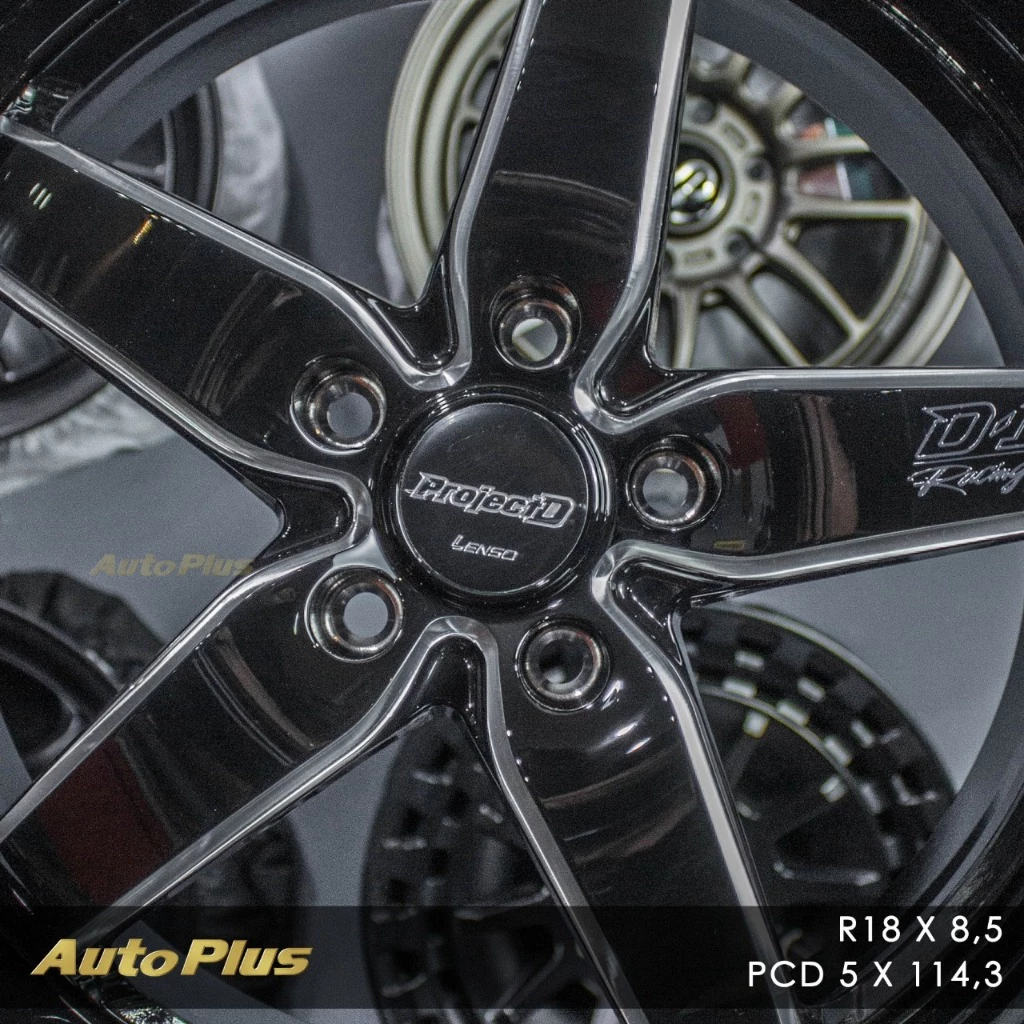 VELG LENSO D1-RACING RING 18 PCD 5×114,3 VELG LENSO D1 RACING RING 18 (3)