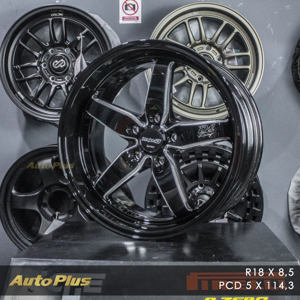 VELG LENSO D1-RACING RING 18 PCD 5×114,3 VELG LENSO D1 RACING RING 18 (4)