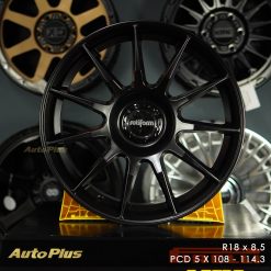 VELG ROTIFORM DTM RING 18 MATTE BLACK (1)