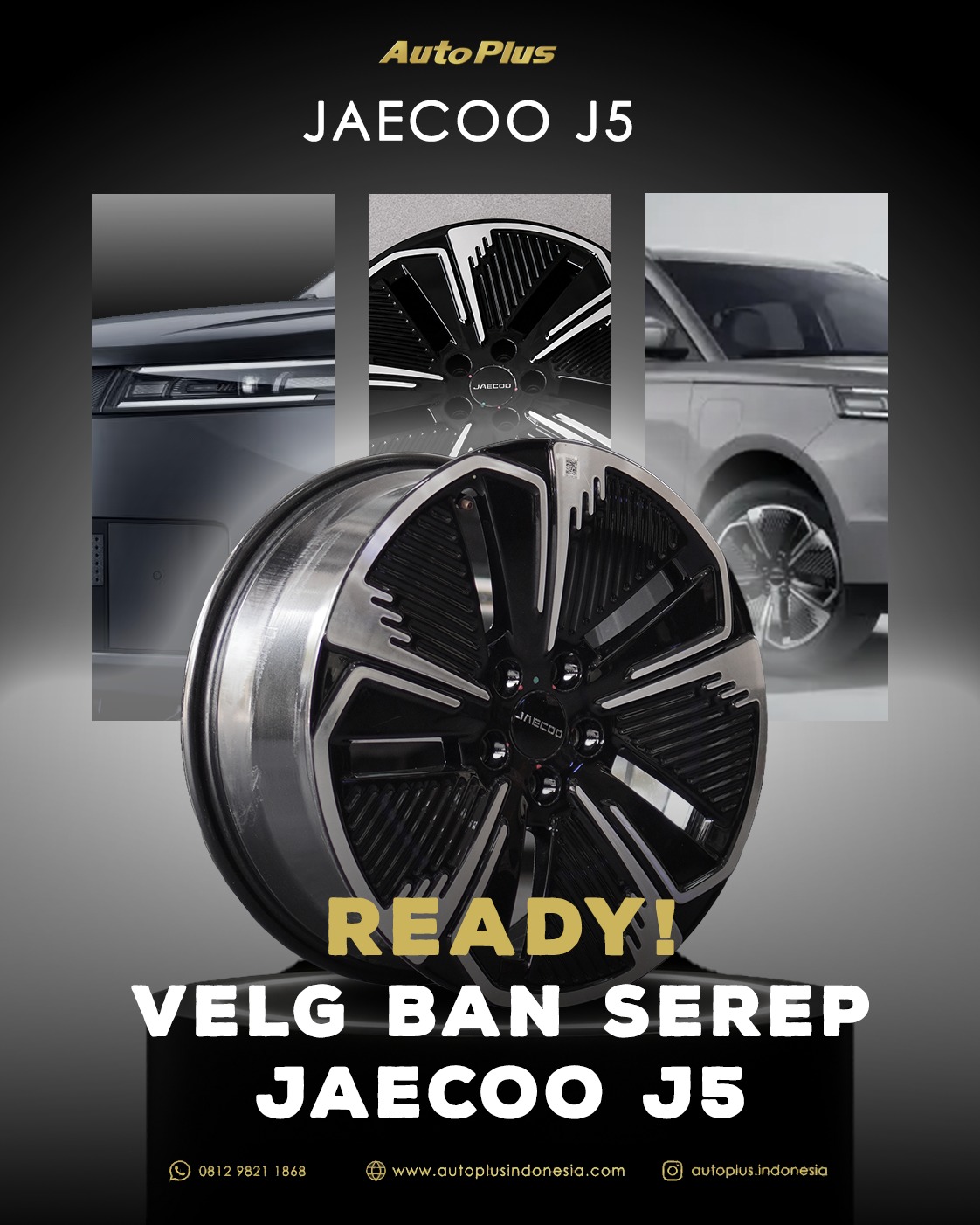VELG BAN SEREP STD COPOTAN JAECOO J5 RING 18 VELG BAN SEREP STANDAR JAECOO J5 (2)
