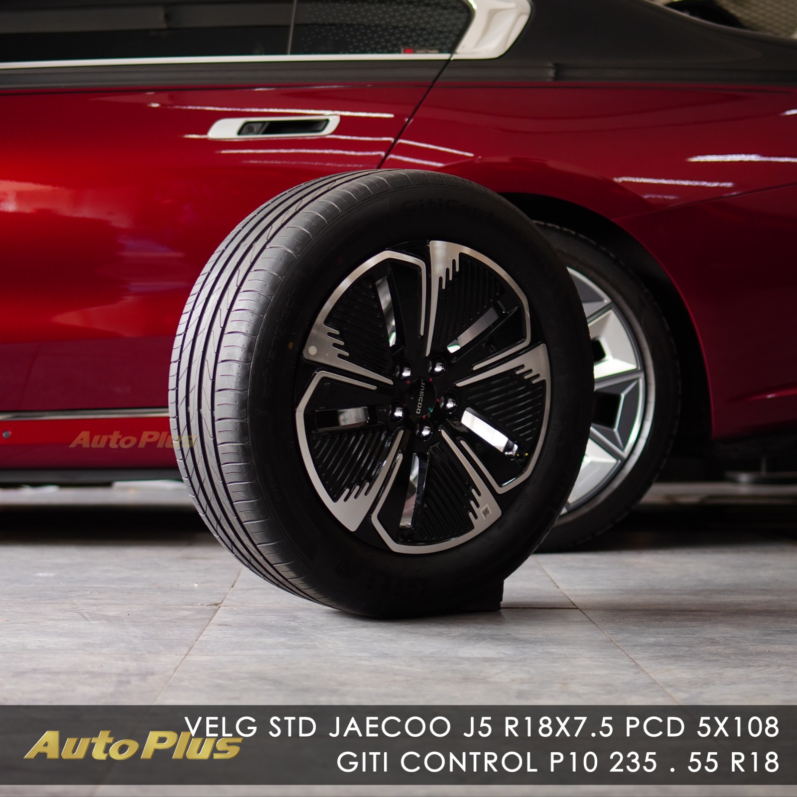 VELG BAN SEREP STD COPOTAN JAECOO J5 RING 18 VELG BAN SEREP STD COPOTAN JAECOO J5 RING 18 (5)