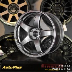 VELG ENKEI JAPAN PF05 RING 18 DARK SILVER (1)