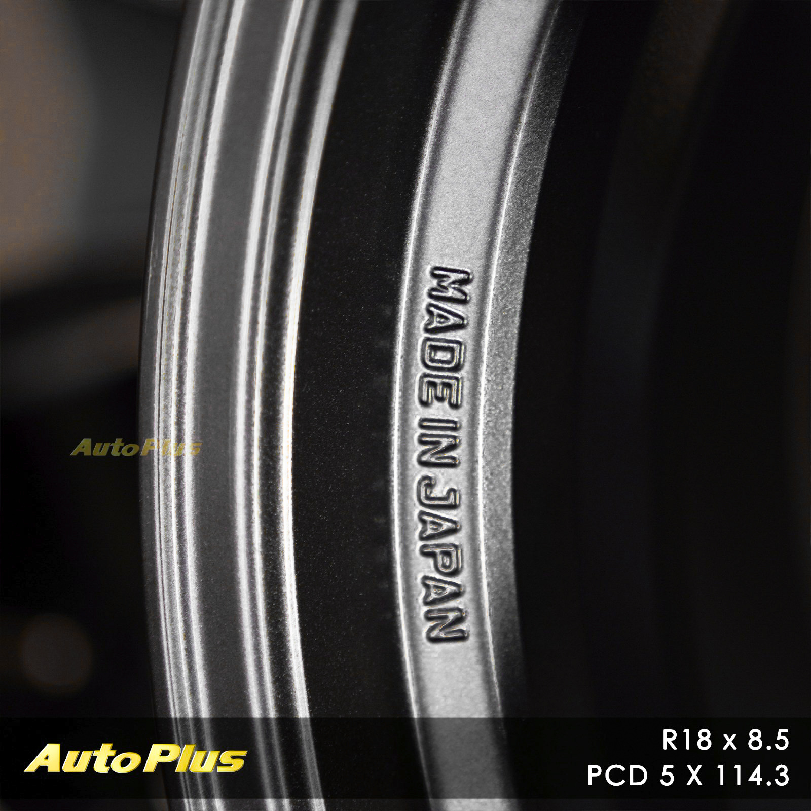 VELG ENKEI PF05 JAPAN RING 18 PCD 5×114,3 Dark Silver VELG ENKEI JAPAN PF05 RING 18 DARK SILVER (2)